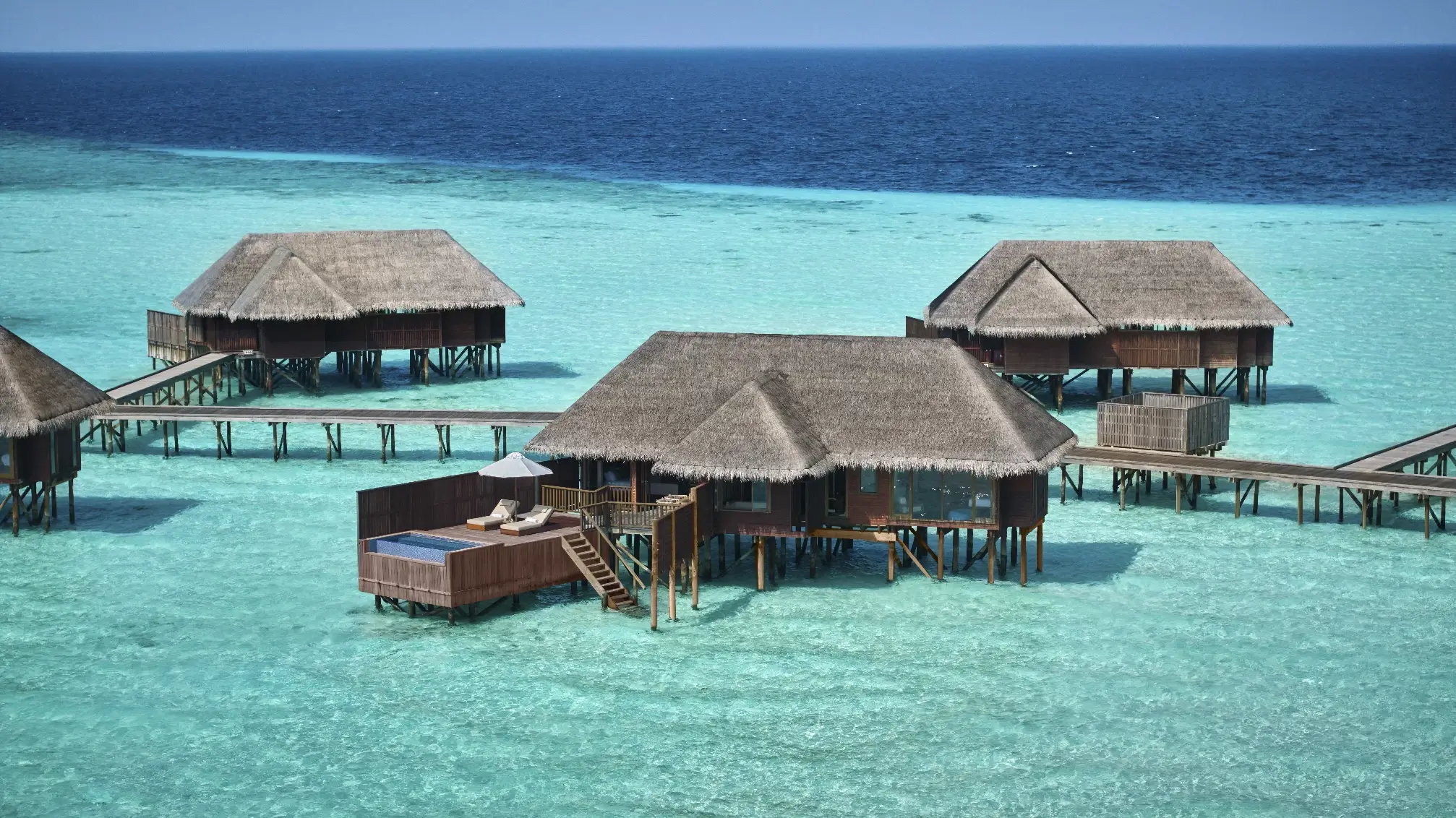 Two Bedroom Grand Water Villa with Pool